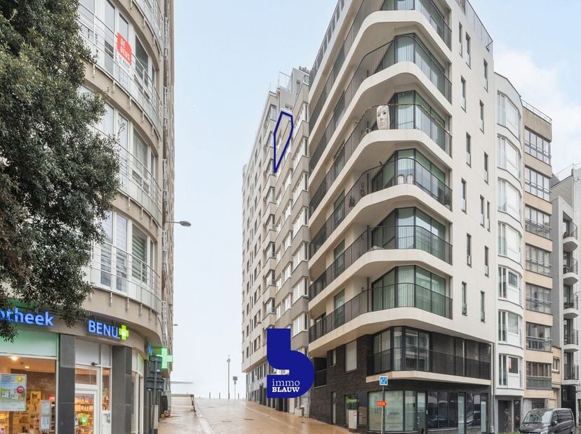 Kom heerlijk ontspannen met zicht op zee.<br />
In de Louisastraat op de 9e verdieping bevindt zich dit lichtrijke appartement.<br />
Met zijdelings z