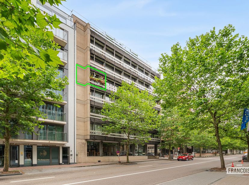 Bent u op zoek naar een stijlvol en instapklaar appartement op een toplocatie in Brussel? Dan zal dit prachtige 1-slaapkamerappartement in Residentie