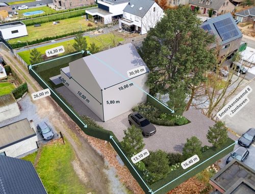                                         Terrain à bâtir à vendre à Zonhoven, € 139.000
