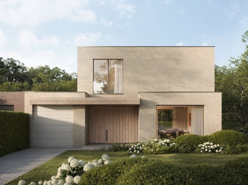 Deze prachtige, hedendaagse BEN-villa met klassevolle architectuur is gelegen op een ruim perceel van 1.020 m² in een groene en centrale omgeving. Gro