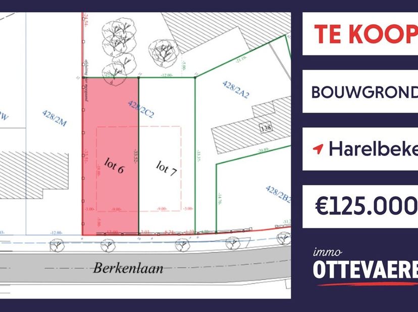 Terrain à vendre
                    à 8530 Harelbeke
