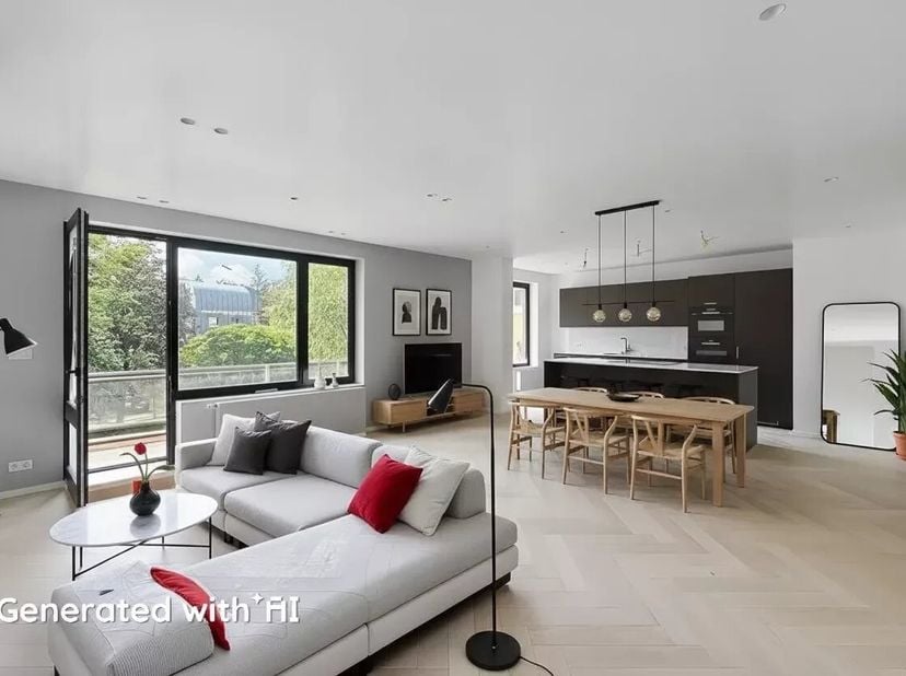 Uccle - Barnes nodigt u uit om op korte afstand van de winkels van Fort Jaco dit zeer mooie appartement van ongeveer 105m2 (bron PEB) nieuw gerenoveer