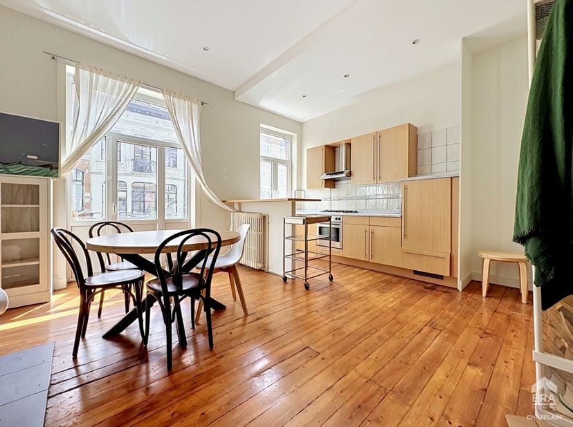 Ixelles  Place du Châtelain / Flagey  Appartement 1 chambreERA Châtelain vous propose cet appartement 1 chambre situé au sein dune petite copropriété