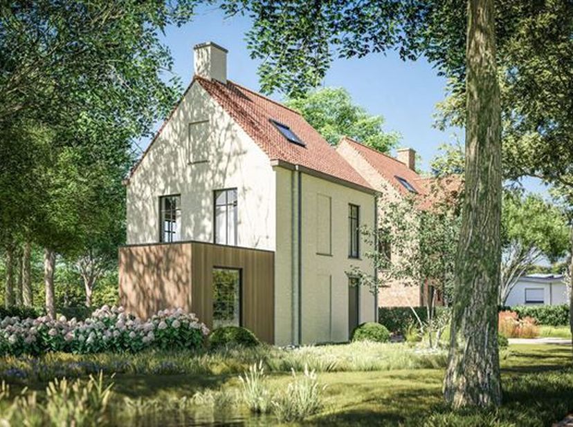 COMFORTABEL WONEN IN EEN ENERGIEZUINGE NIEUWBOUW-WONING OMGEVEN DOOR EEN GROENE OMGEVING?<br />
 Ontdek deze exclusieve open bebouwing in landelijke,