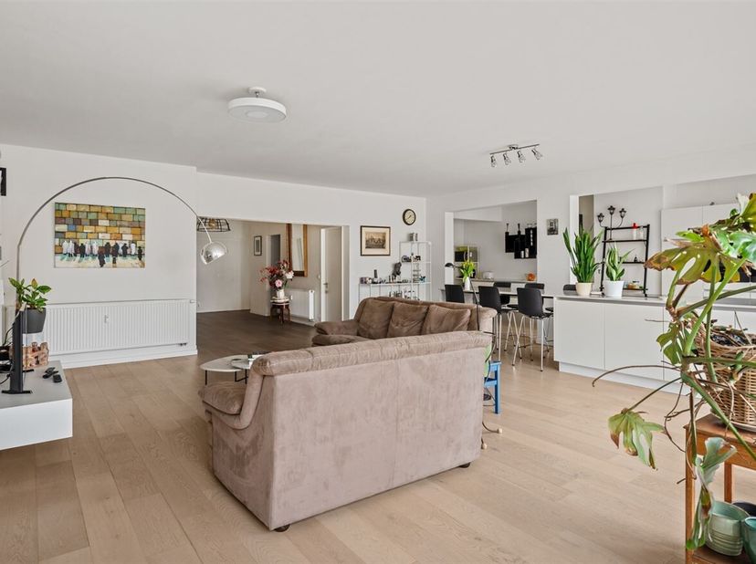 Dit gerenoveerd appartement staat te koop op de Belgiëlei in 2018 Antwerpen vlakbij het stadscentrum, Groen Kwartier, Koning Albertpark, talrijke wink
