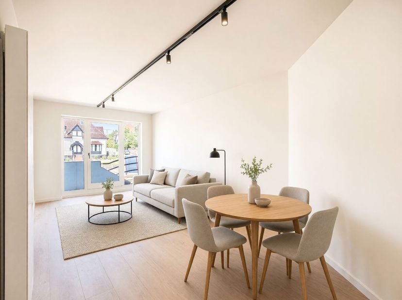 Appartement d'une chambre entièrement rénové, situé à proximité du centre-ville et de la mer à Sint-Idesbald.<br />
<br />
Idéalement situé, à proximi