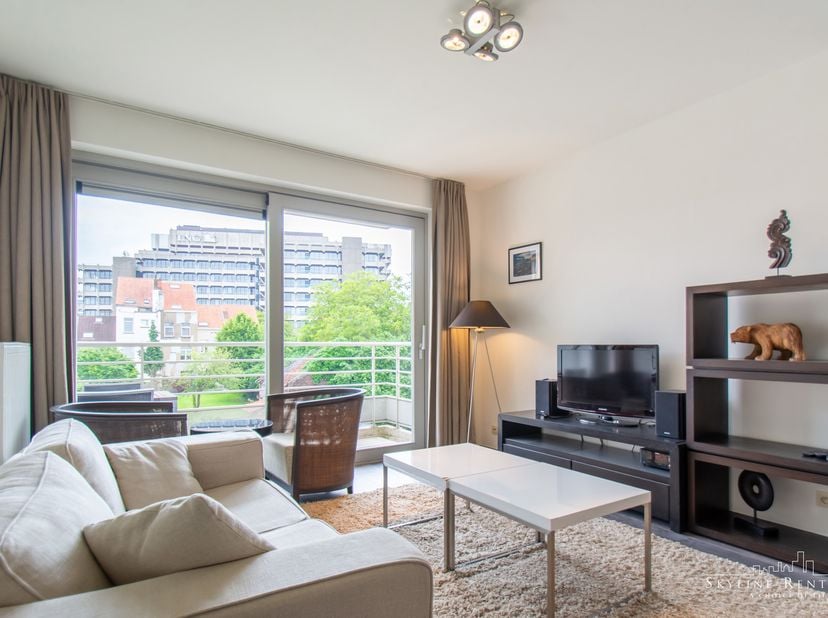 TB A3.1 - Gelegen in de gegeerde wijk Merode en het Jubelpark, geniet dit gemeubeld appartement van een topligging nabij winkels, openbaar vervoer en