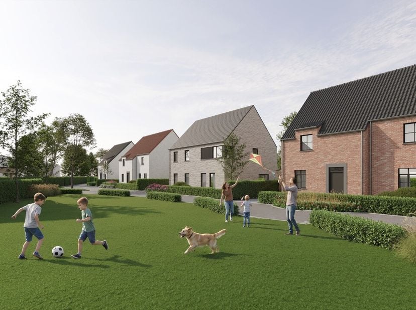 Nieuw woonproject in het idyllische Ramskapelle (Nieuwpoort Een nieuwbouwproject van 10 stijlvolle woningen (halfopen en alleenstaand) met 3 tot 4 sla