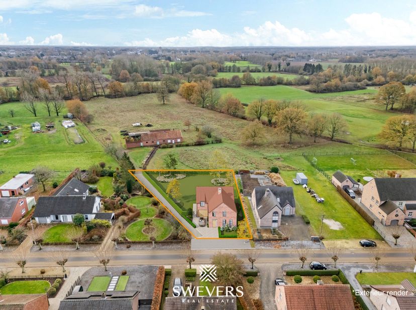 Voor meer info en fotos, surf naar www.swevers.be  Deze zuidgerichte bouwgrond in Koersel (14a99) ligt in een rustige, groene woonbuurt met blijvend u