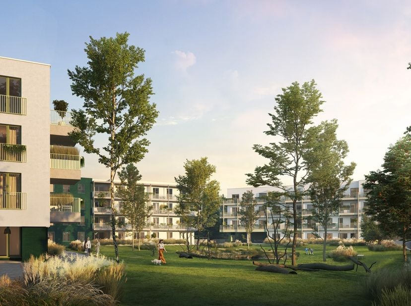 Aan de rand van het Vossenbos in Gent komt Bloei tot leven, een uniek nieuwbouwproject waar groen en geborgenheid centraal staan. Geniet hier ongestoo
