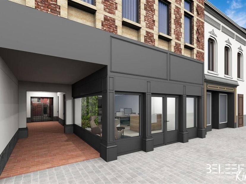 ESPACE COMMERCIAL BIEN SITUE !<br />
Espace commercial idéalement situé au coeur de Leopoldsburg avec de nombreuses places de parking à proximité.<br