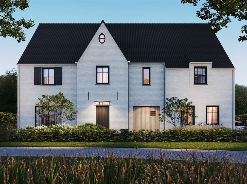 Halfopen energieneutrale parkvilla (208m²) op knap perceel van 3a91ca<br />
- Prijzen vanaf €495.000 (excl. kosten) -<br />
Discreet gelegen achter de