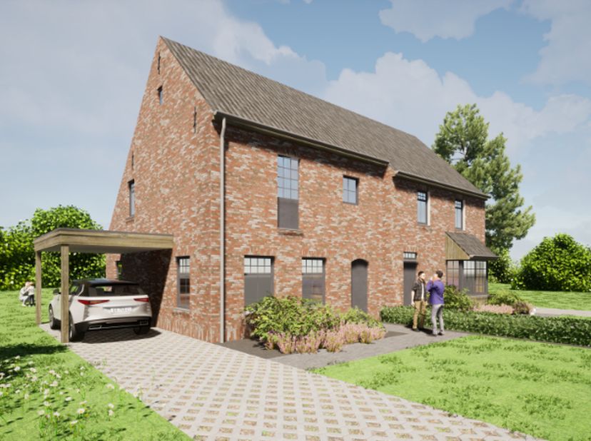 Twee charmante woningen te koop in het centrum van Anzegem<br />
Deze twee halfopen bebouwingen zijn gelegen in een rustige omgeving met prachtig uitz