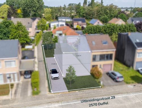                                         Terrain à bâtir à vendre à Duffel, € 215.000
