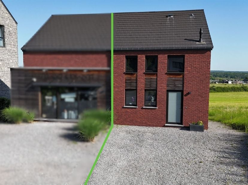MCA IMMOBILIER vous présente ce bien unique à la vente à deux pas de la  N4. Implantée sur un terrain de +/- 450m² (sous réserve de division), cette m