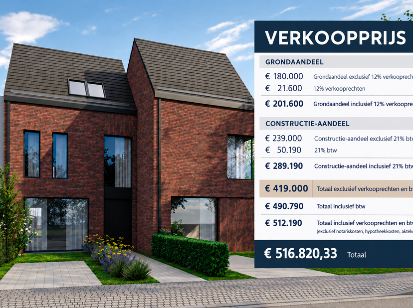 Huis te koop in ,
                    2990 Wuustwezel