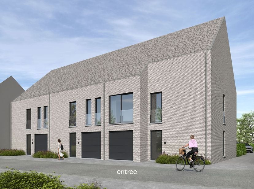 Dit project bestaat uit 4 BEN-woningen met ruime tuin en terras, gelegen onder de kerktoren en op het dorpsplein van Vollezele. <br />
Nog 3 woningen