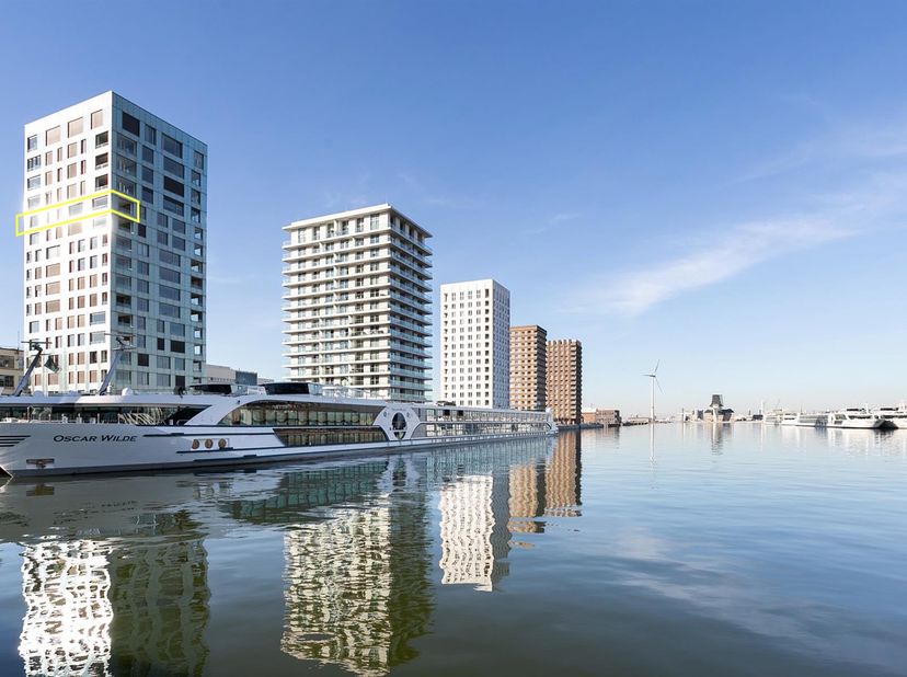 Appartement te huur in Kattendijkdok Westkaai 51 bus 1102,
                    2000 Antwerpen