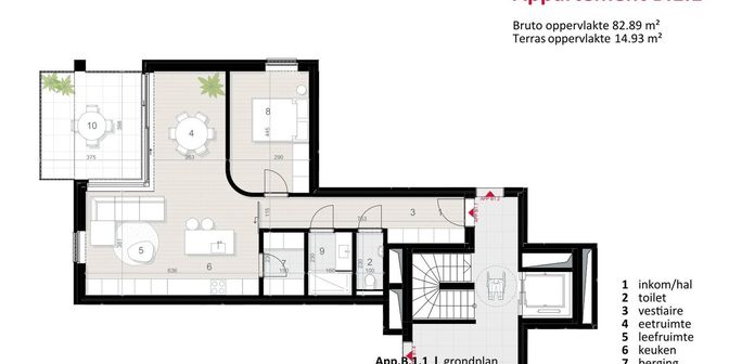 Appartement te koop in Bert Leysenlaan 21, 2490 Balen