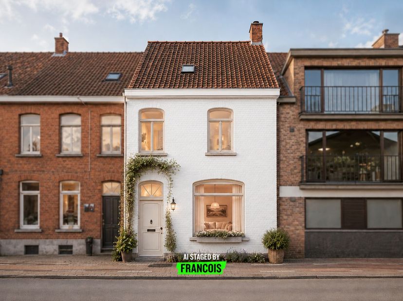 CHARMANTE EN VERRASSEND RUIME WONING IN OOIGEM (mogelijkheid tot kangoeroewonen)<br />
In het gezellige Ooigem bevindt zich deze verzorgde rijwoning m