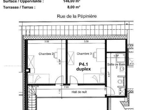                                         Duplex te huur in Brussel, € 2.400
