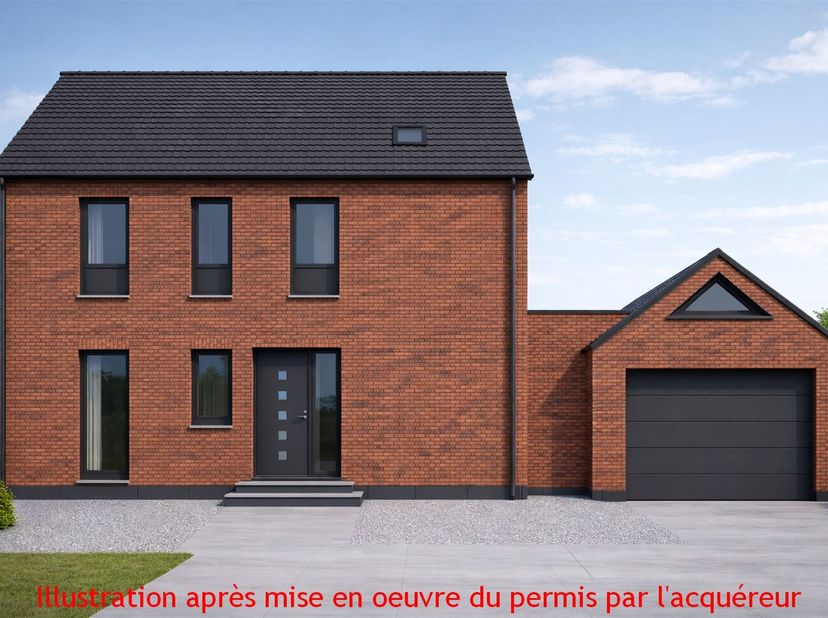 Terrain à bâtir de 16 ares 93 centiares.<br />
<br />
Le terrain est rectangulaire et propose +/- 28 mètres de façade. <br />
<br />
PERMIS ACCEPT