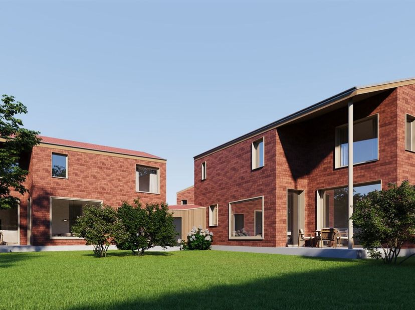 Exclusief wonen in het hart van Vlimmeren<br />
Aan de Heidijk in Vlimmeren verrijst een kleinschalig en hoogwaardig nieuwbouwproject met zes exclusie
