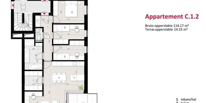 Appartement te koop in Bert Leysenlaan 21, 2490 Balen