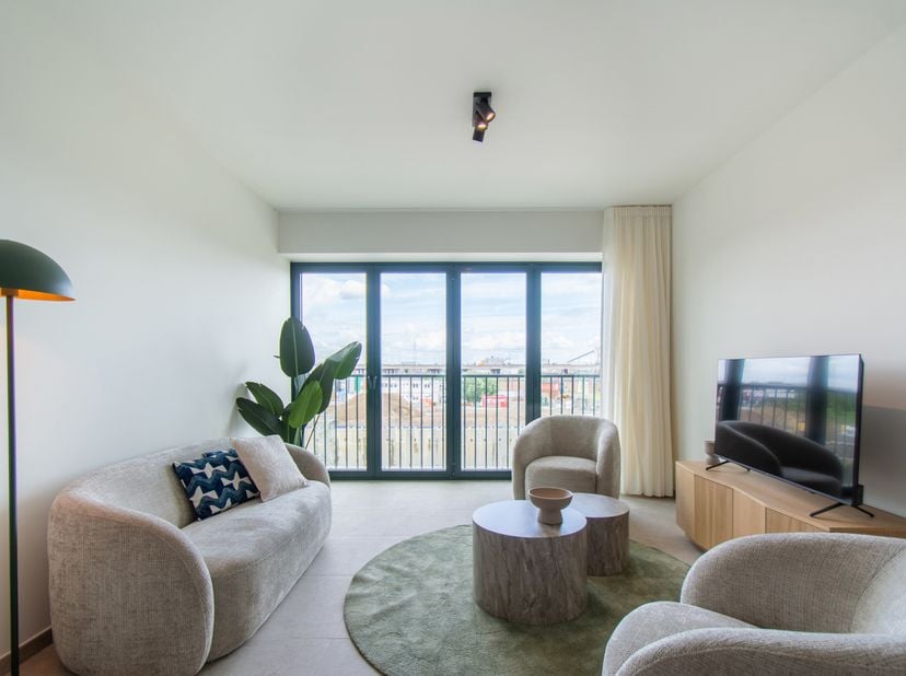 Dit nieuwbouwappartement van het project De Groene Poort geniet van een uitstekende ligging aan het Lobroekplein en het Kalverweipark, in de nieuwe dy