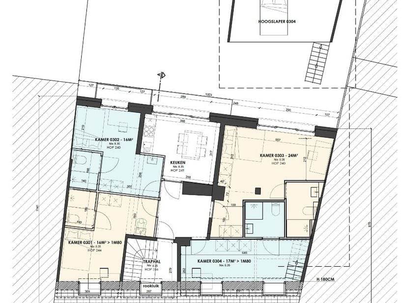 Ben je op zoek naar een studentenkamer in Leuven? Dan is residentie SEZANE de perfecte optie voor jou! Deze moderne residentie, gebouwd in 2026, biedt