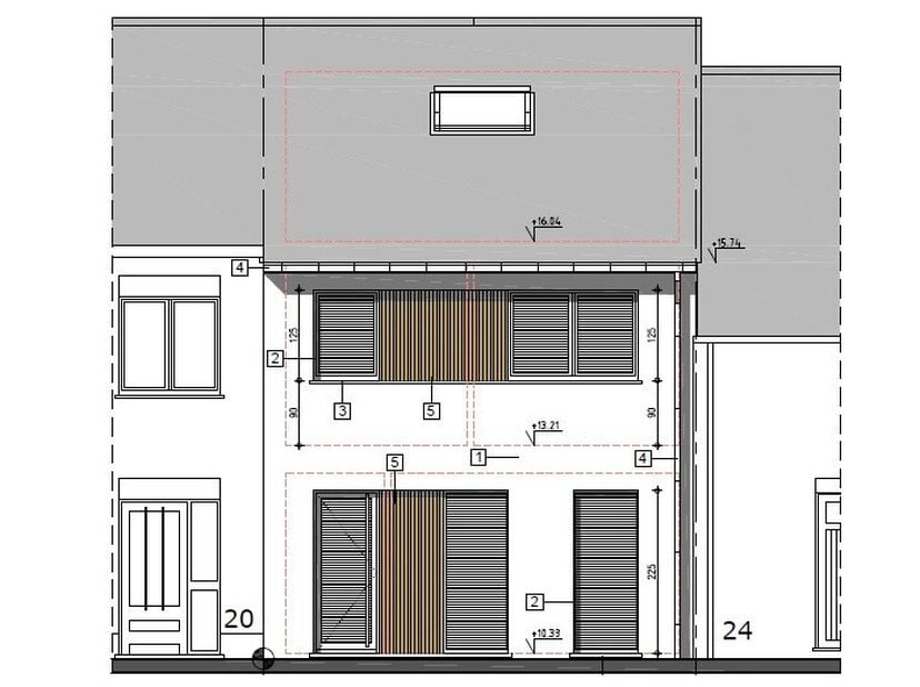 INDELING VAN DE WONING<br />
GELIJKVLOERS* Inkomhal* Berging* Gastentoilet* Leefruimte met open keuken<br />
VERDIEP 1* 2 slaapkamers* Nachthal met zo
