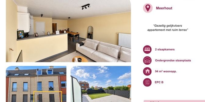 Appartement à louer à Molenberg 45 boîte 2, 2450 Meerhout