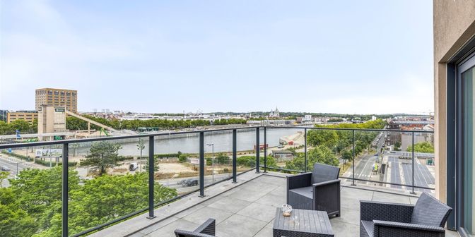 Appartement te huur in Helihavenlaan 50 bus A7.2, 1000 Brussel