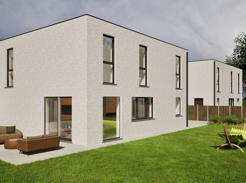 Droom je van een moderne woning die je volledig naar jouw stijl en wensen kan afwerken? Deze nieuwbouwwoning biedt jou die unieke kans!<br />
<br />
M