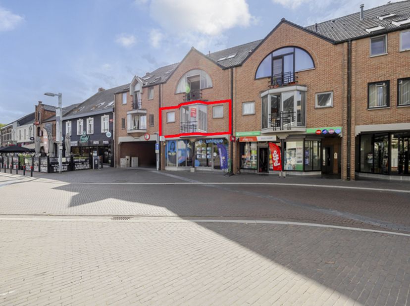 APPARTEMENT MET GARAGE CENTRUM OVERPELT - <br />
<br />
Goed gelegen appartement met garage in het centrum van Overpelt.<br />
Het appartement is gele