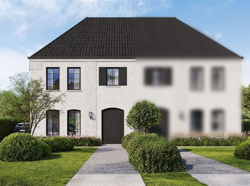 Nieuwbouwproject Ter Simse: stijlvolle halfopen woning in een rustige, groene omgeving in Alken<br />
Omgeving<br />
Gelegen in Alken, een rustige en