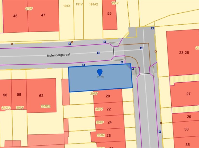 Bouwgrond van 312 m² voor halfopen bebouwing met westgerichte oriëntatie<br />
Deze bouwgrond biedt tal van mogelijkheden voor het optrekken van een h