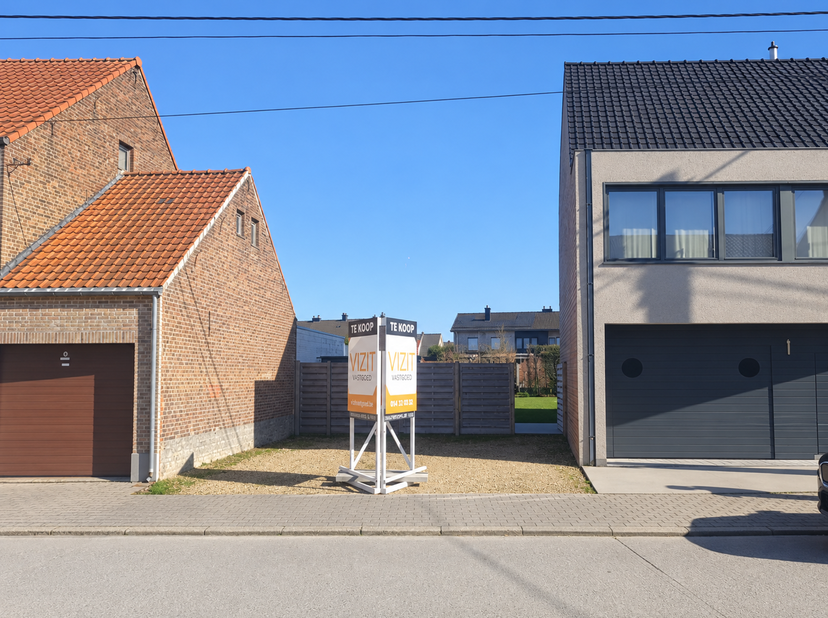 Grond te koop in Sint-Pietersstraat 55+,
                    9402 Meerbeke