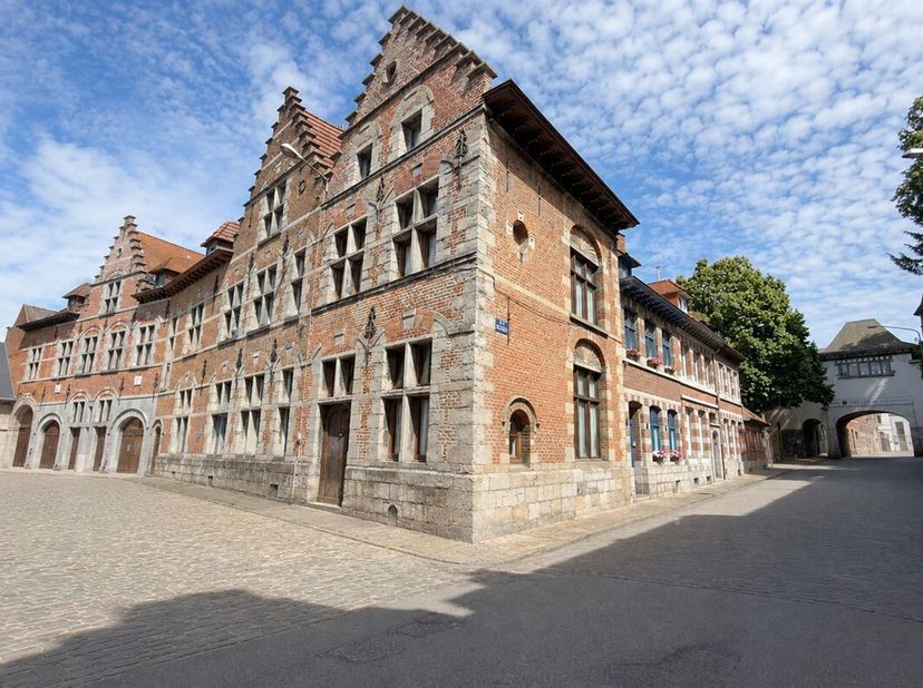 Maison de caractère et garage à vendre en plein coeur de Tournai<br />
Située à quelques pas de la Grand-Place, cette maison de ville au PEB C offre t