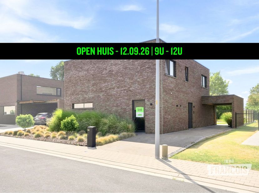 OPEN HUIS - 12.09.26 | 9U - 12U<br />
Op zoek naar een instapklare woning te koop in Poperinge? Deze moderne vrijstaande nieuwbouwwoning in de rustige