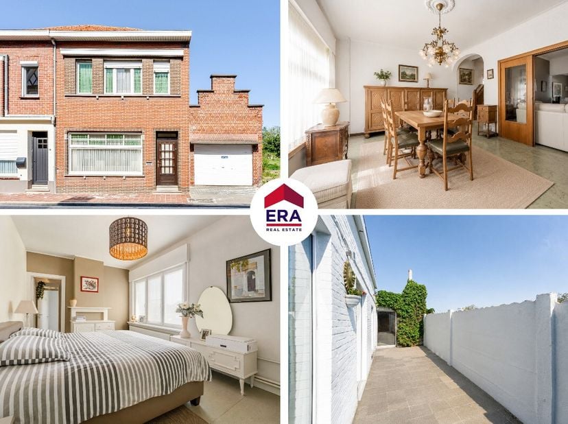 Ruime gezinswoning in centrum Lichtervelde met 2 garages.Woning met veel potentieel en maar liefst 291 m² bewoonbare oppervlakte, met zeer veel berg-/
