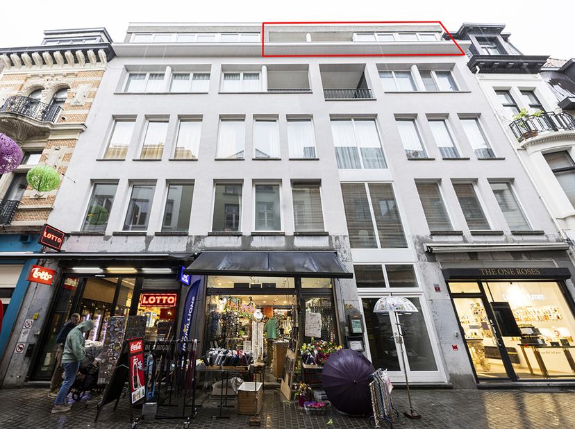 GRAND DUPLEX AU CENTRE D'ANVERS<br />
<br />
Cet appartement se trouve dans le 'Hoogstraat', au centre-ville d'Anvers. Il y a deux chambres à coucher,