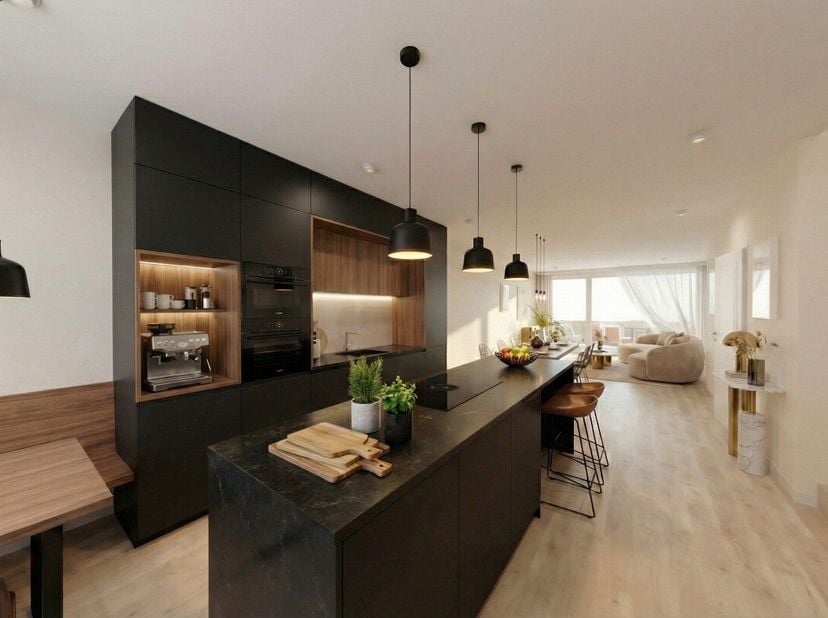 À vendre : appartement fermé moderne au centre de Waregem, situé Processiestraat 28. Ce projet neuf (livraison prévue en 2026) offre un cadre de vie c
