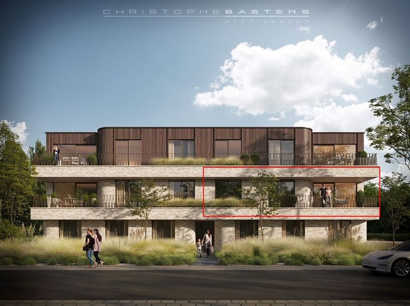 Logement élégant à proximité du centre de 's-Gravenwezel. 6% DE TVA POSSIBLE ! La résidence "Hof van Wesele" est construite à proximité du centre de '