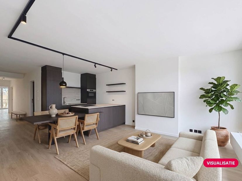 Cet appartement prêt à emménager et entièrement rénové à vendre à Zeebruges offre une expérience de vie amusante sur la côte belge. Grâce à son emplac