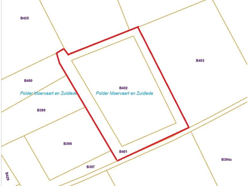 Grond te koop in Slagmanstraat perceelnummers 401 en 402,
                    9080 Lochristi