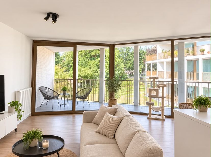 Recent en instapklaar appartement in een luxueuze parkresidentie in de gegeerde 'Eksterlaar' wijk te Deurne-Zuid op de grens Borsbeek/Wommelgem.<br />