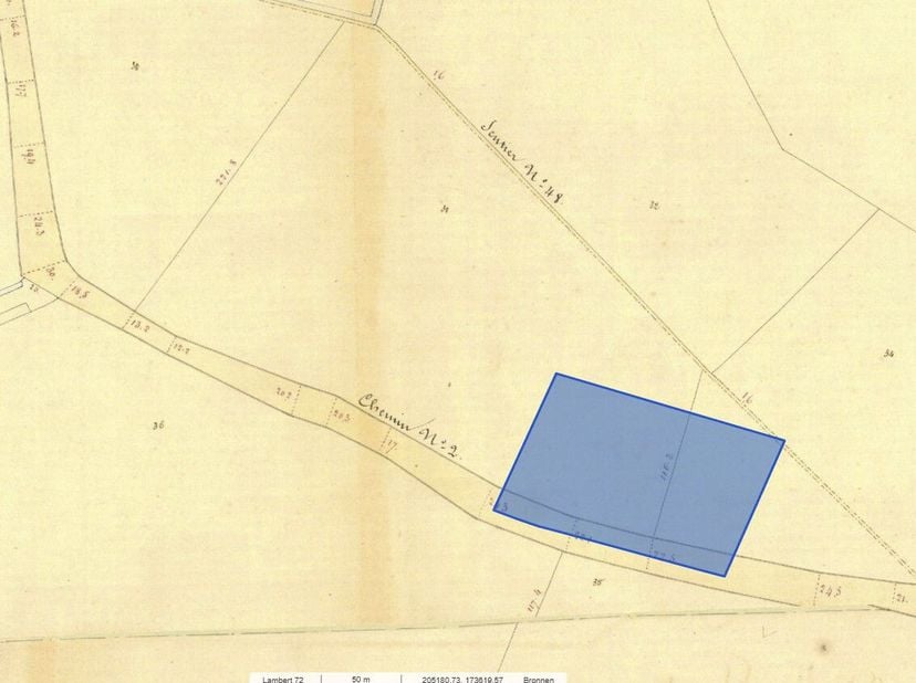 Terrain à vendre
                    à 3450 Geetbets