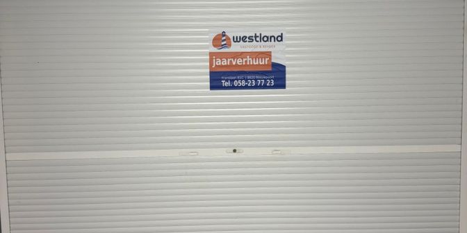 Garage te huur in Franslaan 100, 8620 Nieuwpoort