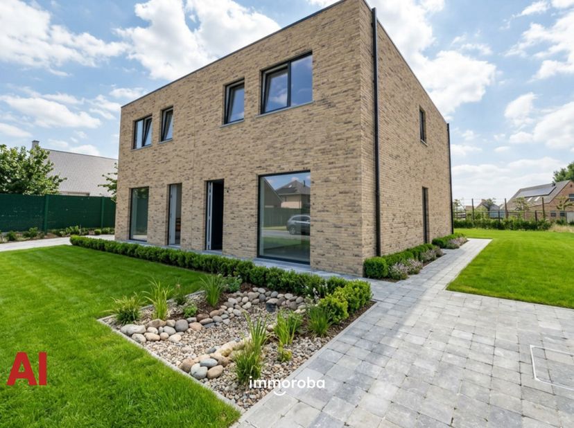 Een praktische, energiezuinige woning vlakbij de dorpskern van Machelen.<br />
<br />
Een lichtrijke woning met inkom, gastentoilet, ruime living met